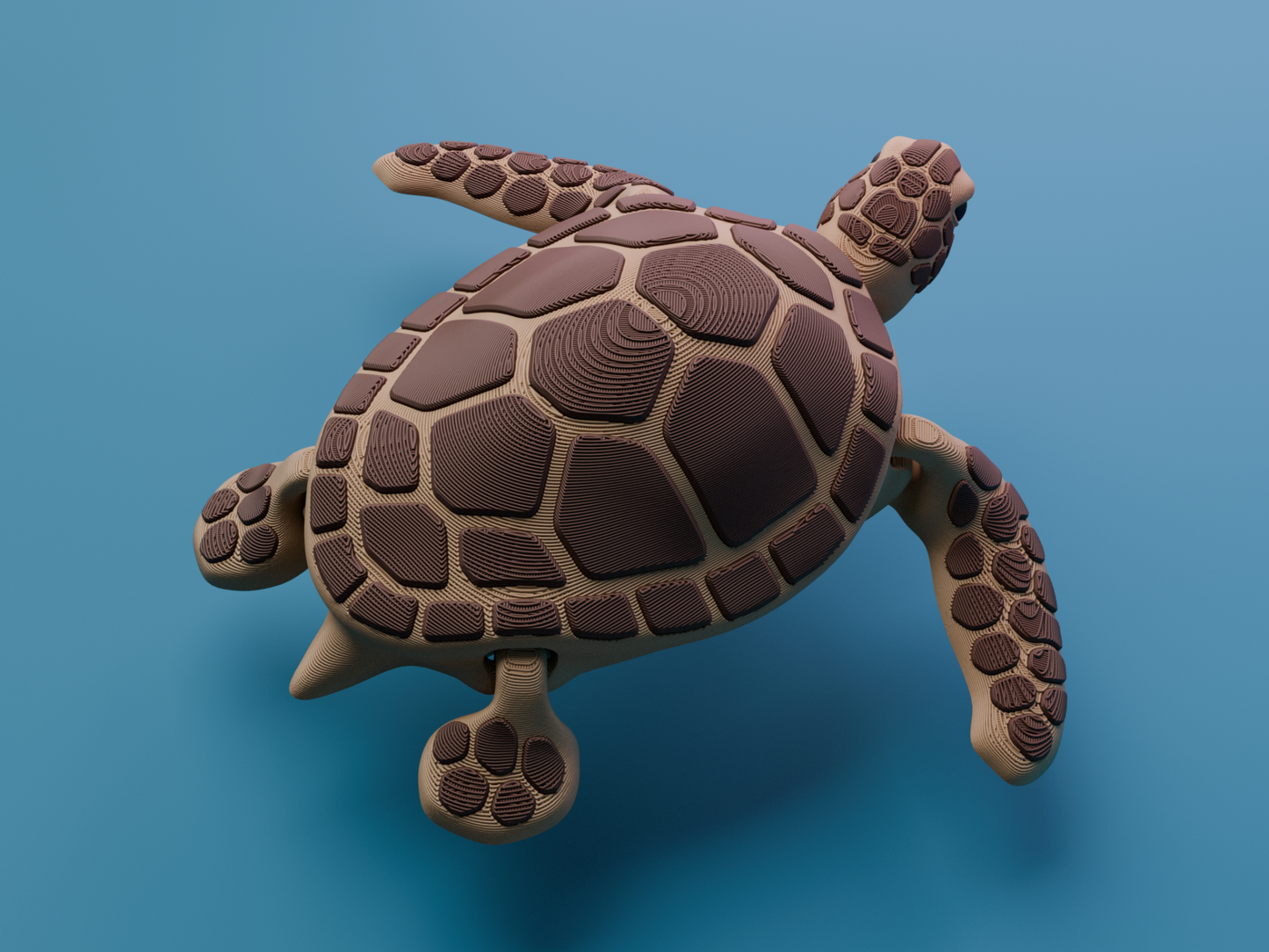 Articulated Sea Turtle Buy 1 - Get 3 (Total - 4 Piece)