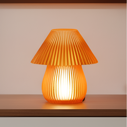 Designer Mushroom Style Pleated Lamp